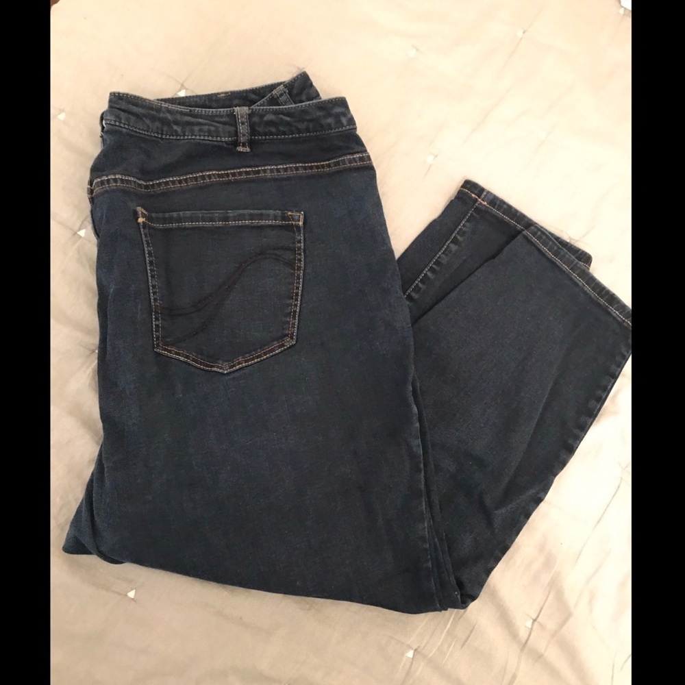 Lane Bryant GeniusFit Skinny Jeans Size 26 Short